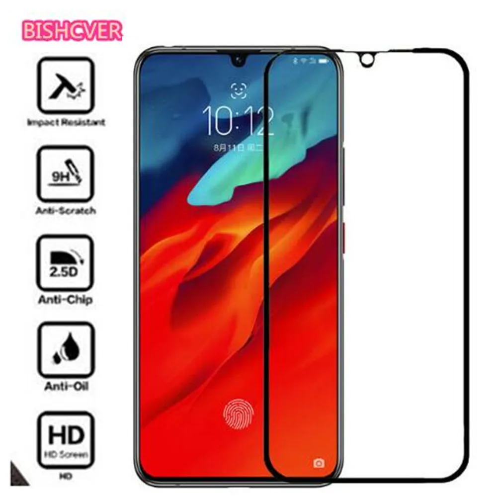 

Full cover Tempered Glass for Lenovo Z6 Pro Z6 Lite Screen Protector 9H on Phone Protective Glass for Z6 Youth Glass
