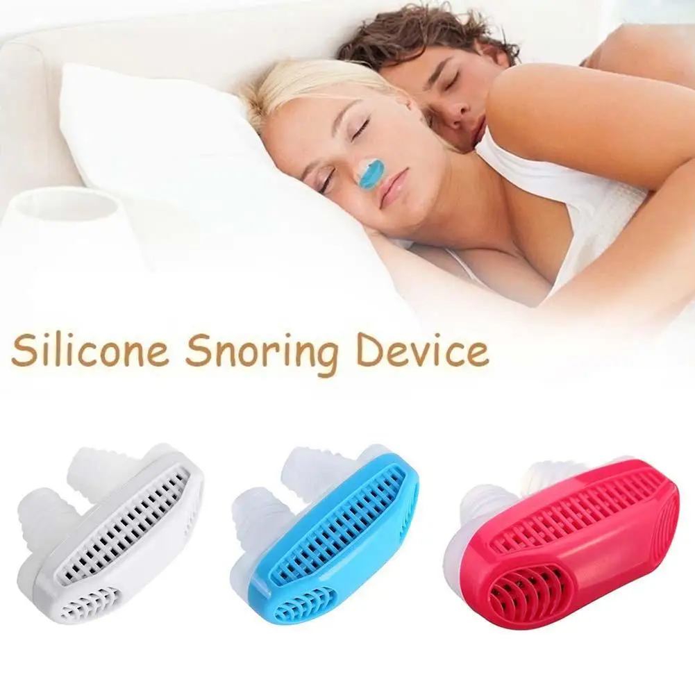 

Soft Silicone Anti Snore Device Nasal Dilators Apnea Sleep Aid Equipment Stop Snoring Stopper Nose Clip Anti-snore sleeping tool