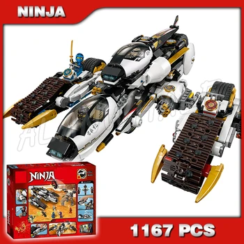 

1167pcs Ninja Ultra Stealth Raider Desert Tank Pedrail 10529 Building Blocks Jay Lloyd Brick Assemble Toys Compatible with