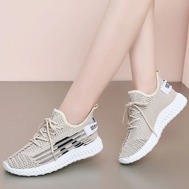 

New Women Casual Shoes Breathable Sneaker Women Shoes Fashion Vulcanize shoes Platform Sneakers Air Mesh Women Sneakers