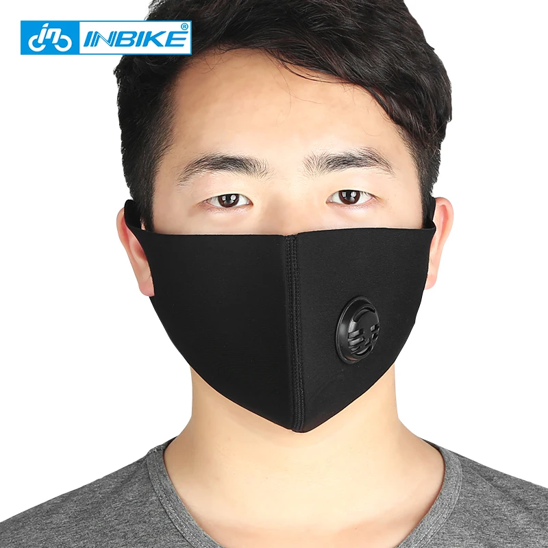 

INBIKE Motocycle Mask Activated Carbon Cycling Face Mask Anti-Pollution Bicycle Anti-smog Outdoor Training Scarf Sport Headwear