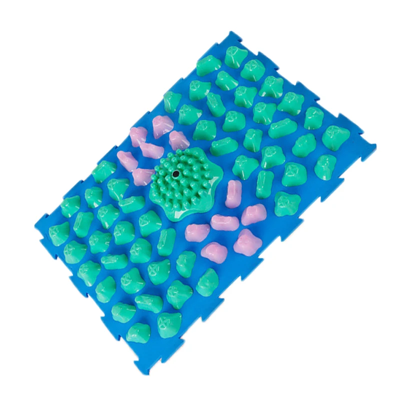 30x40 см массаж ног Pad носком давление плиты коврики кровообращение шиацу китайский рефлексологии ходить камень болеутоляющее массажер