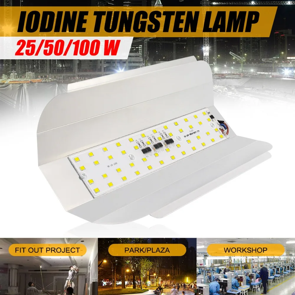 50W LED Iodine Tungsten Lamp Floodlights Outdoor Lighting Led Flood
