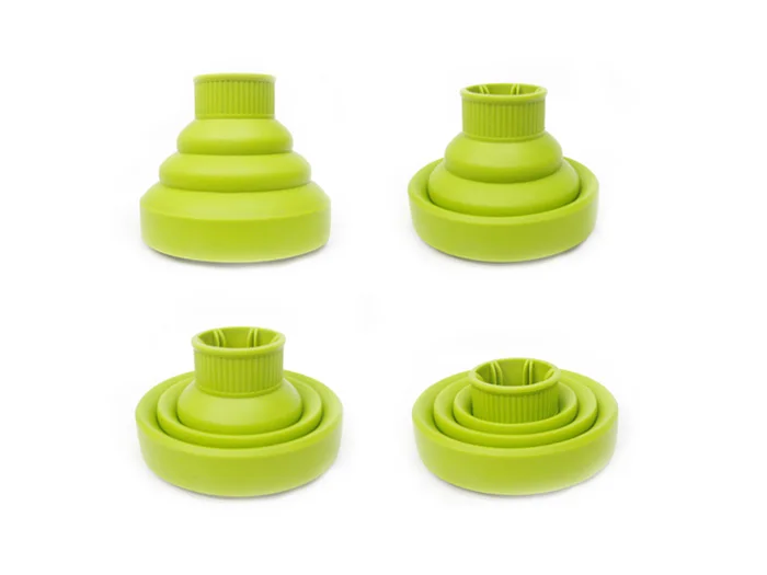 spesifikasi Lingkungan Pengering Rambut Lipat Diffuser Untuk Salon, silikon Blow Rambut Diffuser Untuk Rambut Alat, lipat Rambut Diffuser F 09