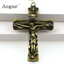 3 цвета крест Иисуса Христианские ювелирные изделия кресты подвески Святого Бенедикта подвески-кресты для подвески ожерелья