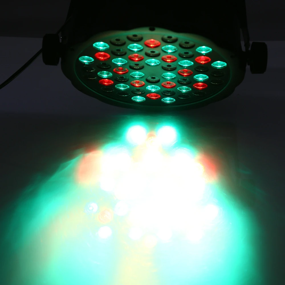 Новый светодиодный сценический свет AC 110 220 V 54x1 Вт Светодиодный софит RGBW DMX512