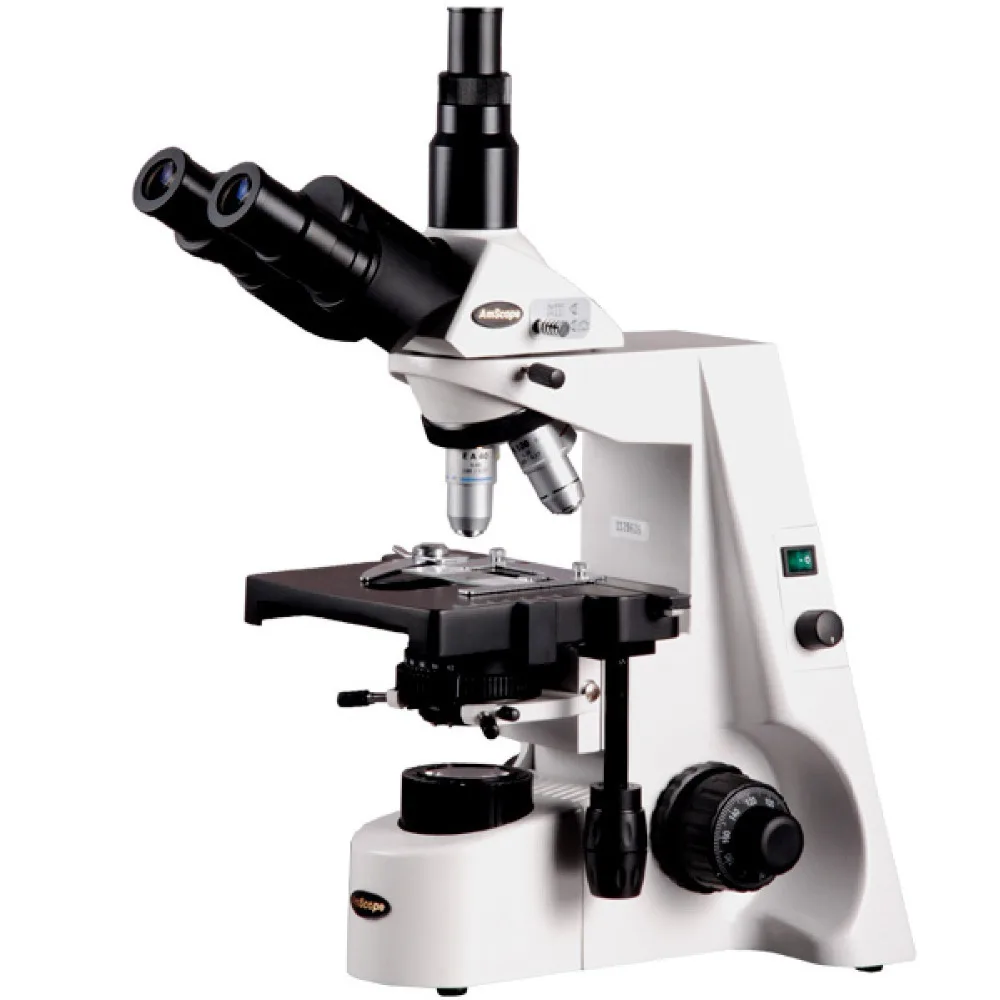 Widefield Kohler Microscope AmScope Supplies 40X 2500X Professional