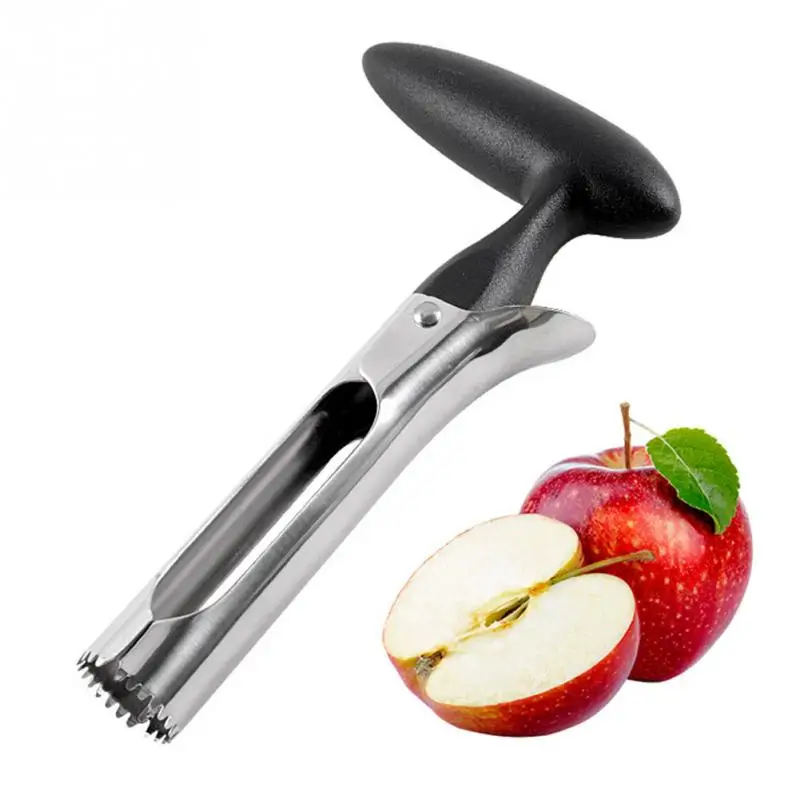 

Hot New Stainless Steel Easy Twist Core Remover Fruit Apple Corer Pitter Cutter Slicer Fruit Knife Utensil Kitchen Gadgets Tools