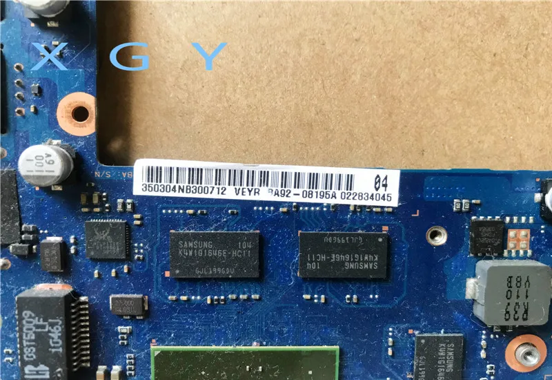 Материнская плата ноутбука для samsung RF511 материнская плата BA92-08195A BA92-08195B DDR3 неинтегрированная Протестировано