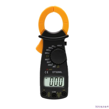 

DT3266L Digital Clamp Meter Multimeter Voltage Current Resistance Tester