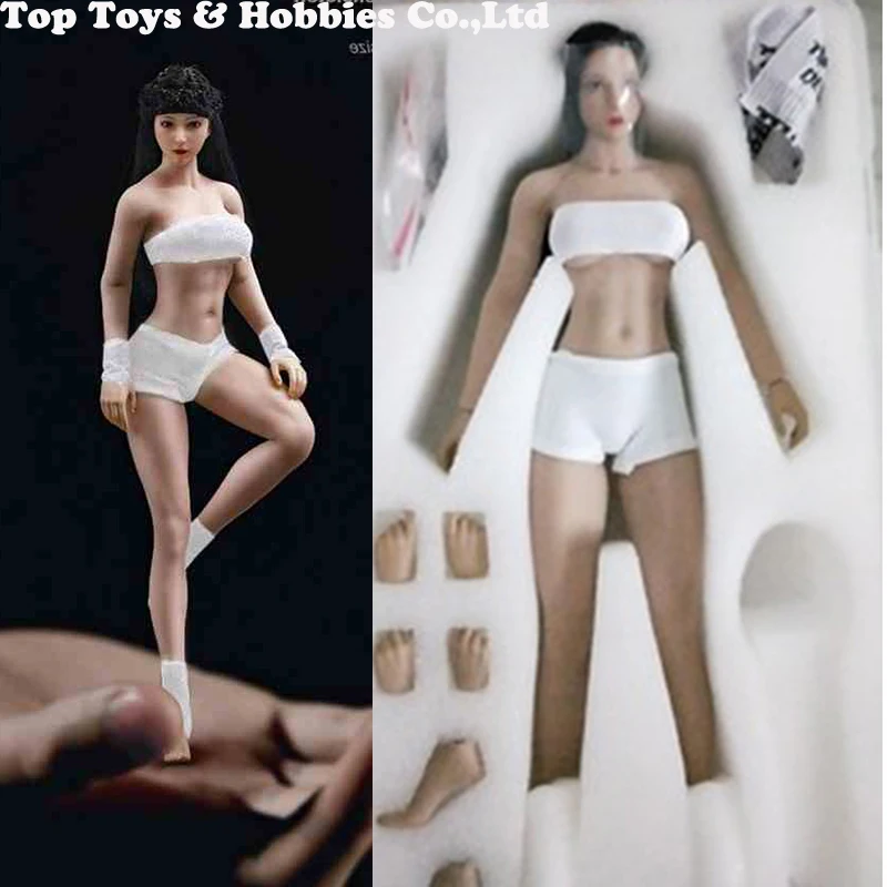 

whole set head and body SEXY TBLeague PHMB2018-T01A/B 1/12th Super-Flexible Female Suntan/pale Skin Seamless Body with head
