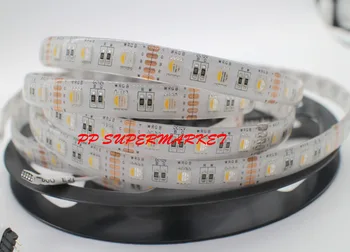 

DC12V 5m Led Strip SMD5050 4 in 1 Led Chip RGBW RGBWW Waterproof Flexible LED Light 60led/m indoor outdoor home decoration