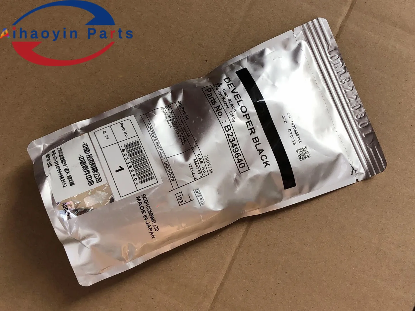 US $103.68 1pcs ORIGINAL Black Developer Powder For Ricoh Aficio type 27 MP1350 1356 1357 1100 9000 1106 907 B2349640