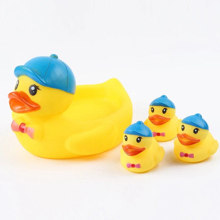 Floating Rubber Ducks Baby Bath Toys 