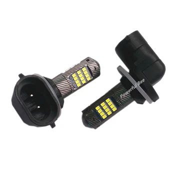 

2 x H27/881 9.5W yellow amber white ice blue 2020 42SMD LED DRL fog lamp lights bulb for Huyndai Yuet Verna Sonata eight