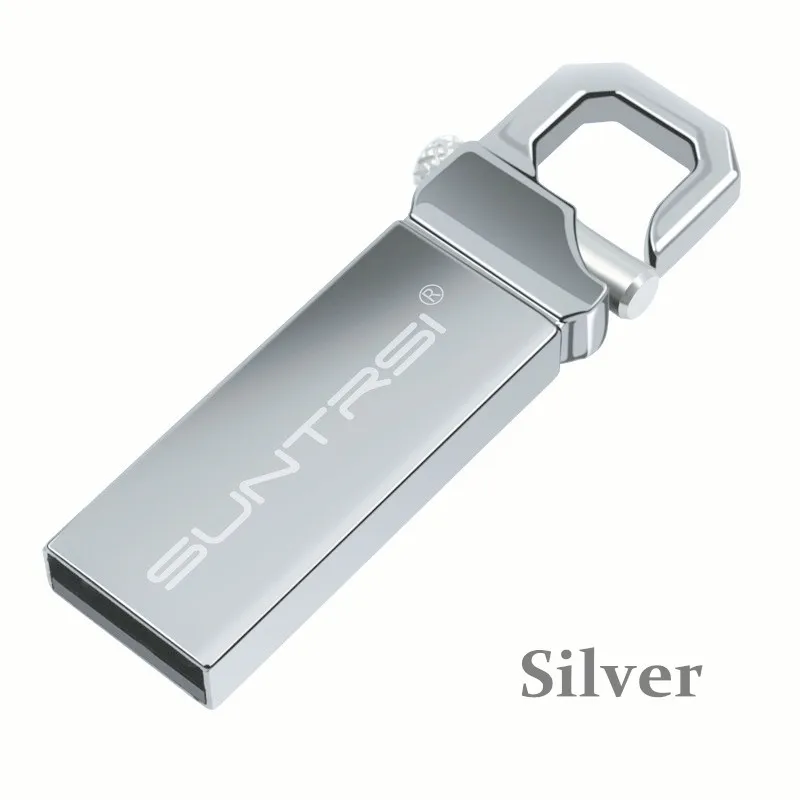 Suntrsi USB флеш накопитель 64 ГБ металлическая Флешка высокоскоростная 32 16 реальная