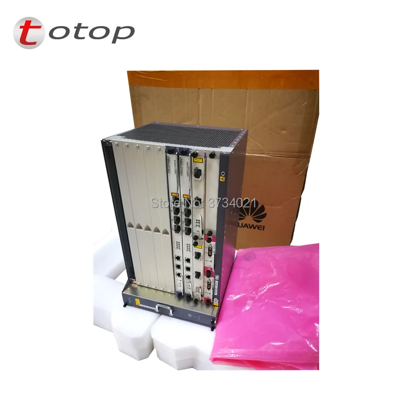 

Huawei MA5683T 10Gb GPON/EPON OLT with: 2*SCUN 2*PRTE 2*X2CS MA5603, hw optic olt with 1 pcs GPFD C+