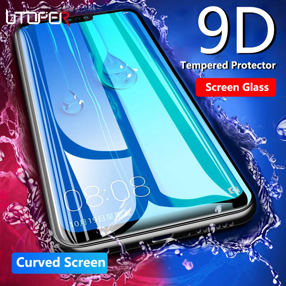 

9D Tempered Protective Glass For Huawei P10 Lite Screen Protector Glass For Huawei Mate P20 Pro P Smart 2019 Honor 8X 8A 8C V20