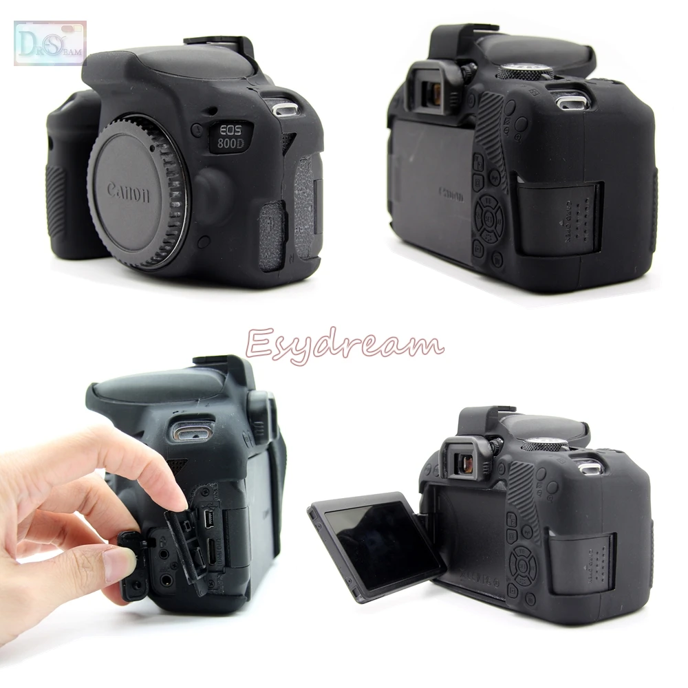 Protective EVA Action Camera Bag Case for the Canon EOS 800D//Rebel T7i Camera