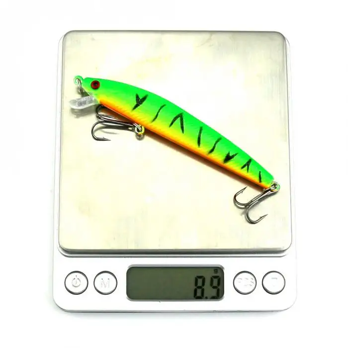 Недавно 10 шт. 3D глаза рыболовные приманки Crankbaits 6# крючки искусственная приманка для карповых BN99