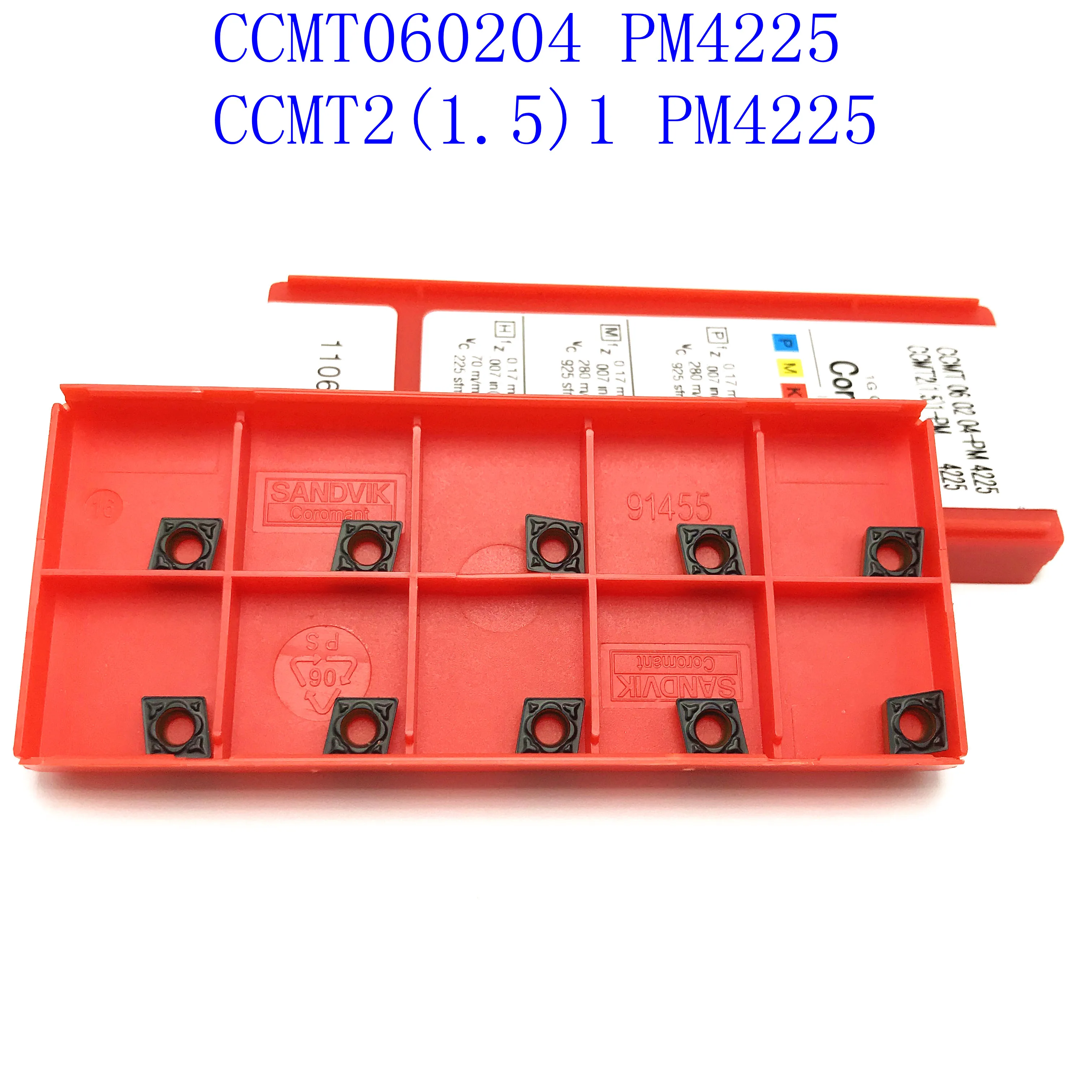 

High quality lathe tool CCMT060204 PM 4225 carbide tool CNC lathe tool, internal turning tool