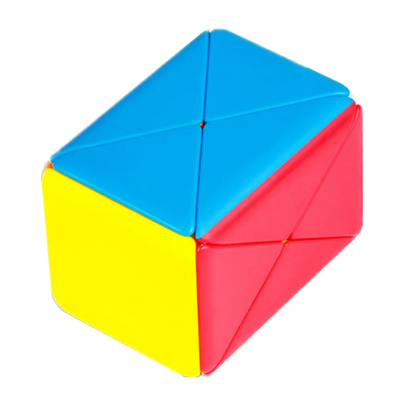 

New Arrival MoYu magic box magic cube colorful stickerless 3x3x3 box shaped smooth student educational puzzle toys for children