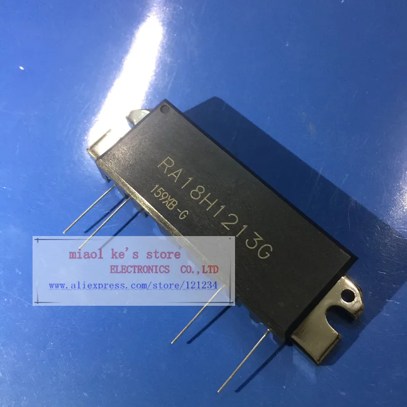 

100%New original; RA18H1213G RA18H1213G-101- [ 1.24-1.30GHz 18W 12.5V, 3 Stage Amp. For MOBILE RADIO ]