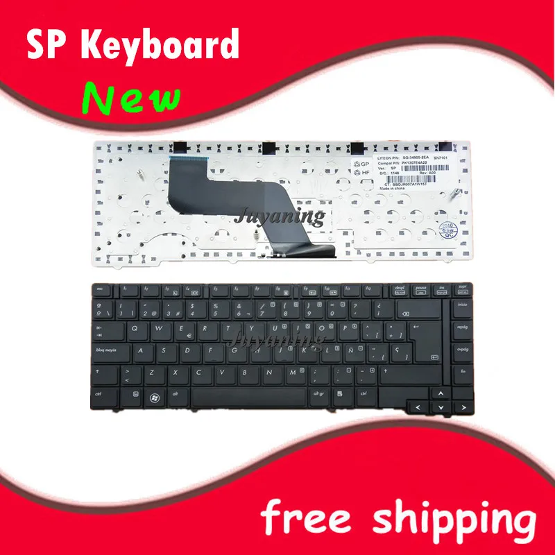 

Teclado Spanish keyboard For HP ProBook 6440B 6450B 6445B 6455B Series laptop SP keyboard