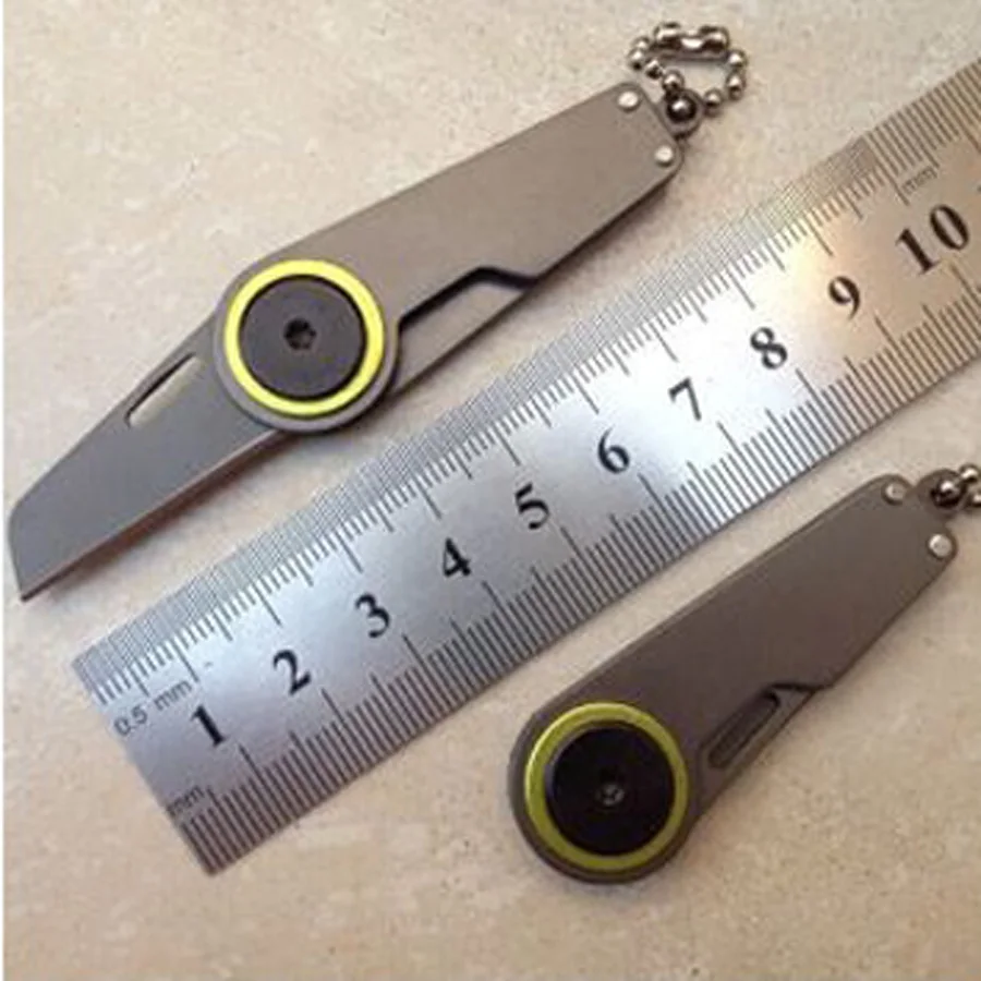 

Outdoor equipment EDC Gear Fold pocket Mini tool portable cuchillo keychain knife Self Defence survival kit for camping FW032