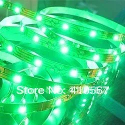 Красный 12 В гибкие SMD 5050 Светодиодные полосы света 300led/5 м 60led/м не водонепроницаемый лампа