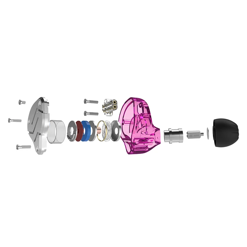 Kz Zsn 1dd+1ba Armature Dual Driver 