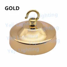 Винтажный Золотой 85 мм потолочный розовый потолочный монтаж для Эдисона светодиодные лампы комплект шнуров с открывающимся крюком аксессуары для освещения