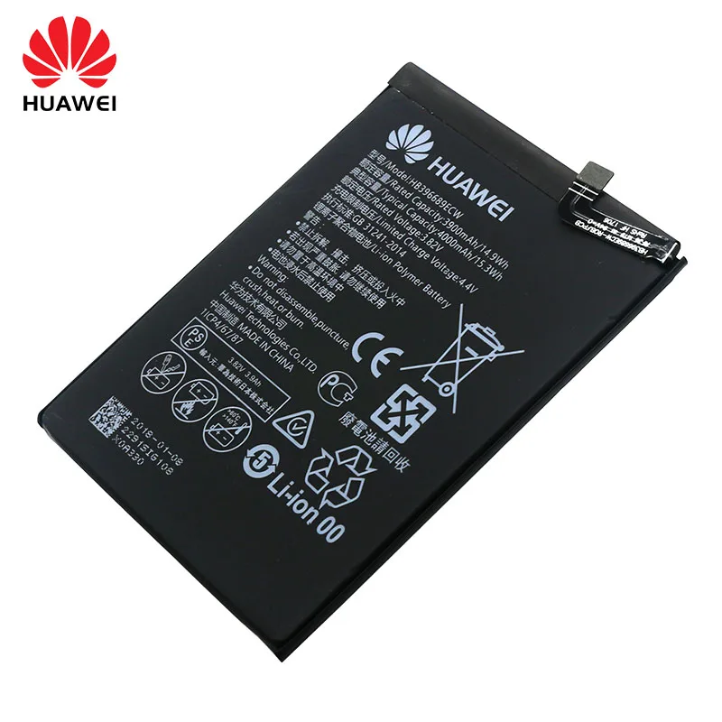 Аккумулятор huawei HB396689ECW 4000 мАч для huawei mate 9, высококачественный аккумулятор huawei mate 9