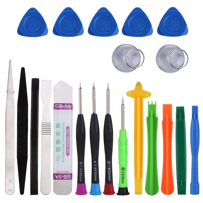 

21 in 1 Spudger Pry Opening Tool Screwdriver Set for iPhone X 8 7 7P 6S 6 Phone Repair Tools Hand Tools Set Outillage