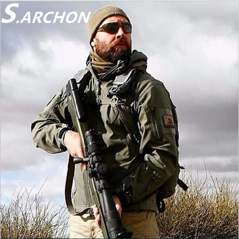 Brand Jacket V5.0 Military Tactical Men Jacket Lurker Shark Skin Soft Shell Waterproof Windproof Men Army Fleece Jacket Coat Brand Jacket V5.0 Military Tactical Men Jacket Lurker Shark Skin Soft Shell Waterproof Windproof Men Army Fleece Jacket Coat