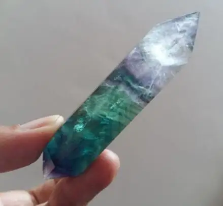 70 г натуральный флюорит кварц кристалл палочка точечное Исцеление|healing point|healing