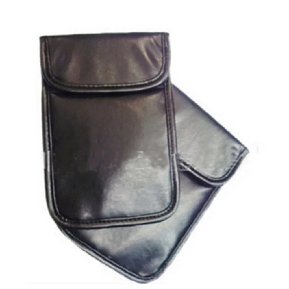 Anti Scan Card Sleeve PU OK for 5.8"phone w/ jammer bag