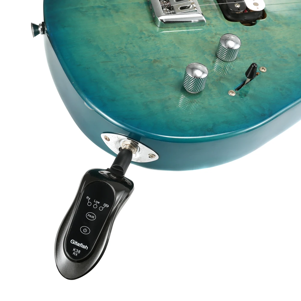

USB Rechargeable Wireless Guitar Effectors with Multi-sound Effects Amp Guitar Accessories EDF88