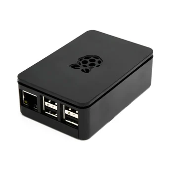 

Raspberry Pi 3 ABS Case White Case Black Enclosure for RPI 3 Model B Compatible with Raspberry Pi 2 Model B B+