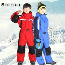 Детская зимняя обувь для девочек лыжный костюм для мальчиков комплект Водонепроницаемый для детей зимняя куртка для детей от 2, 4 T, 6 T, детские ползунки