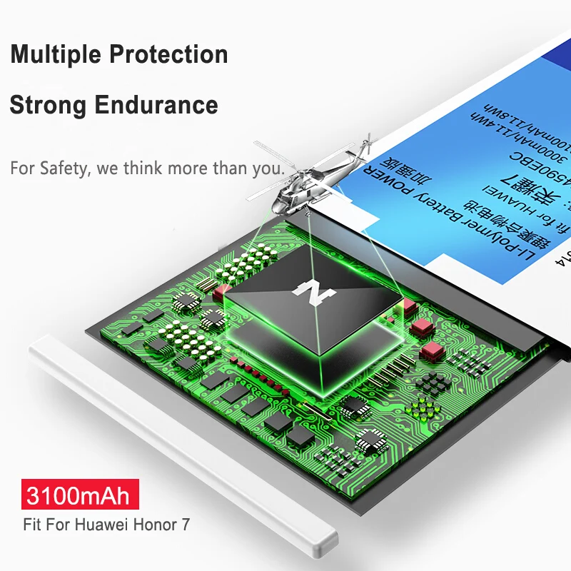 NOHON батарея для huawei Honor 7 8 9/8 Lite/9 Lite HB494590EBC HB366481ECW HB386280ECW аккумулятор Замена телефон Bateria