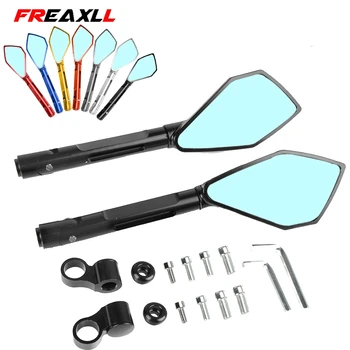 

Universal Motorcycle Rearview Side Mirrors FOR YAHAMA FZ6 FZ8 XMAX 125 200 250 400 300 MT-09 MT-07 MT-10 MT-125 MT03 Tmax 500