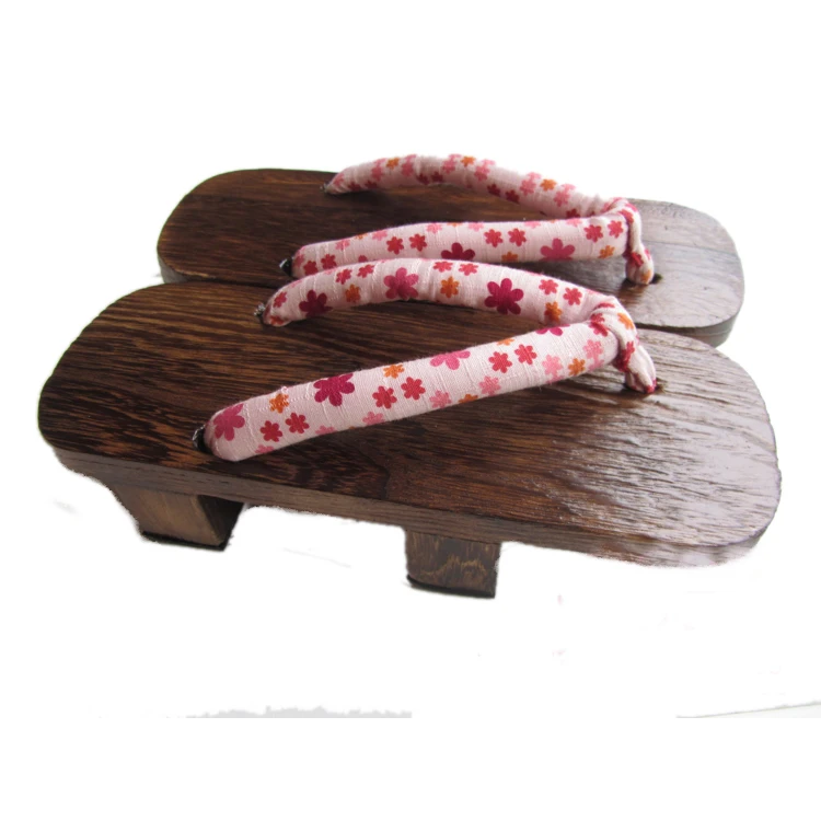 Aliexpress.com : Buy [wamami] Adult Wood Geta Lady Zori Sandals Cosplay Geta Pink Sakura 25cm 