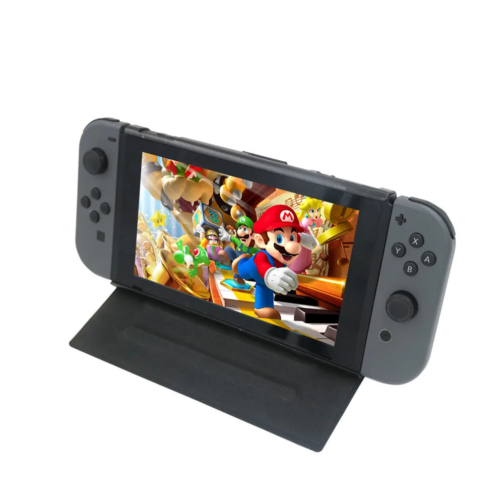 Чехол из искусственной кожи с откидной крышкой и подставкой для Nintendo DOS Switch