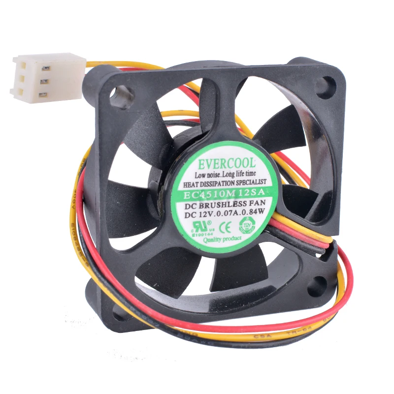 التبريد الثورة EC4510M12SA 4510 45 مللي متر مروحة 4.5 سنتيمتر 45x45x10 مللي متر 12 V 0.07A الكمبيوتر وحدة المعالجة المركزية شمال وجنوب جسر صغيرة التبريد مروحة التبريد الثورة EC4510M12SA 4510 45 مللي متر مروحة 4.5 سنتيمتر 45x45x10 مللي متر 12 V 0.07A الكمبيوتر وحدة المعالجة المركزية شمال وجنوب جسر صغيرة التبريد مروحة