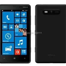 Nokia Lumia 820 разблокированный телефон Nokia 820 мобильный телефон 8MP камера 4," сенсорный экран Wi-Fi Восстановленный