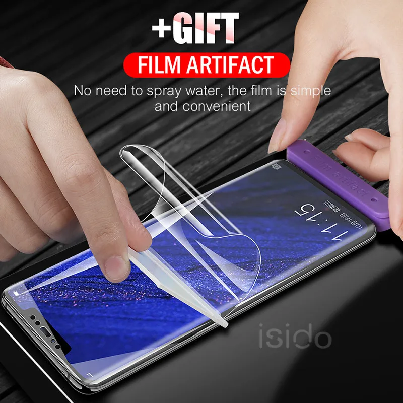 

IsIdo Full Cover Soft Hydrogel Film For Huawei Mate 20 9 10 lite pro Screen Protector For Huawei Mate 10 20 Pro Film not glass