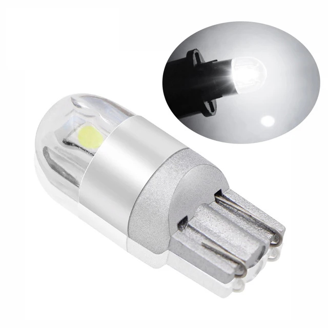 

1 Piece T10 led Bulb w5w LED Car DRL 3030 SMD 194 168 COB Clearance Lights Reading Interior Lamp 12V 6000k White Car styling