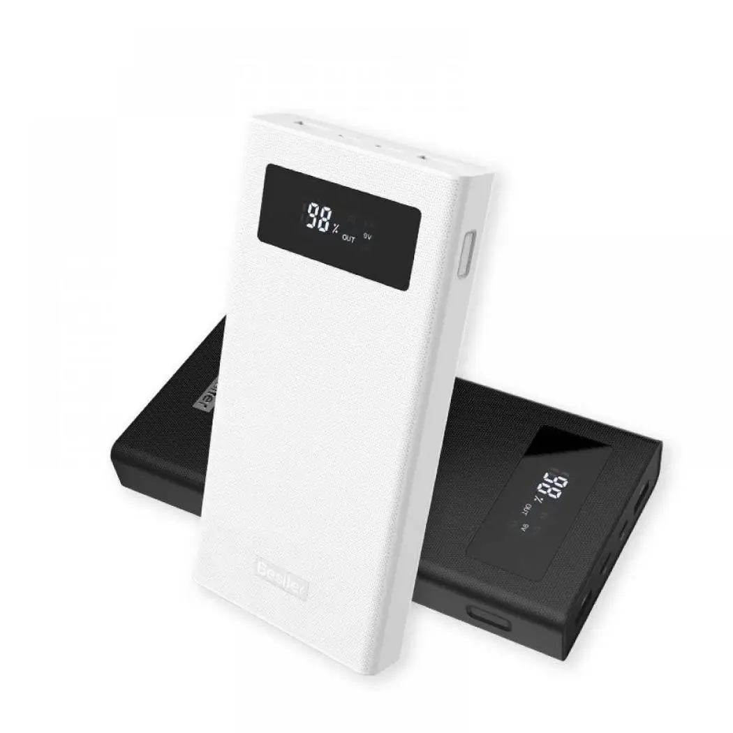 

Fashion LCD Screen Digital Display Dual USB powerbank Output Power Bank