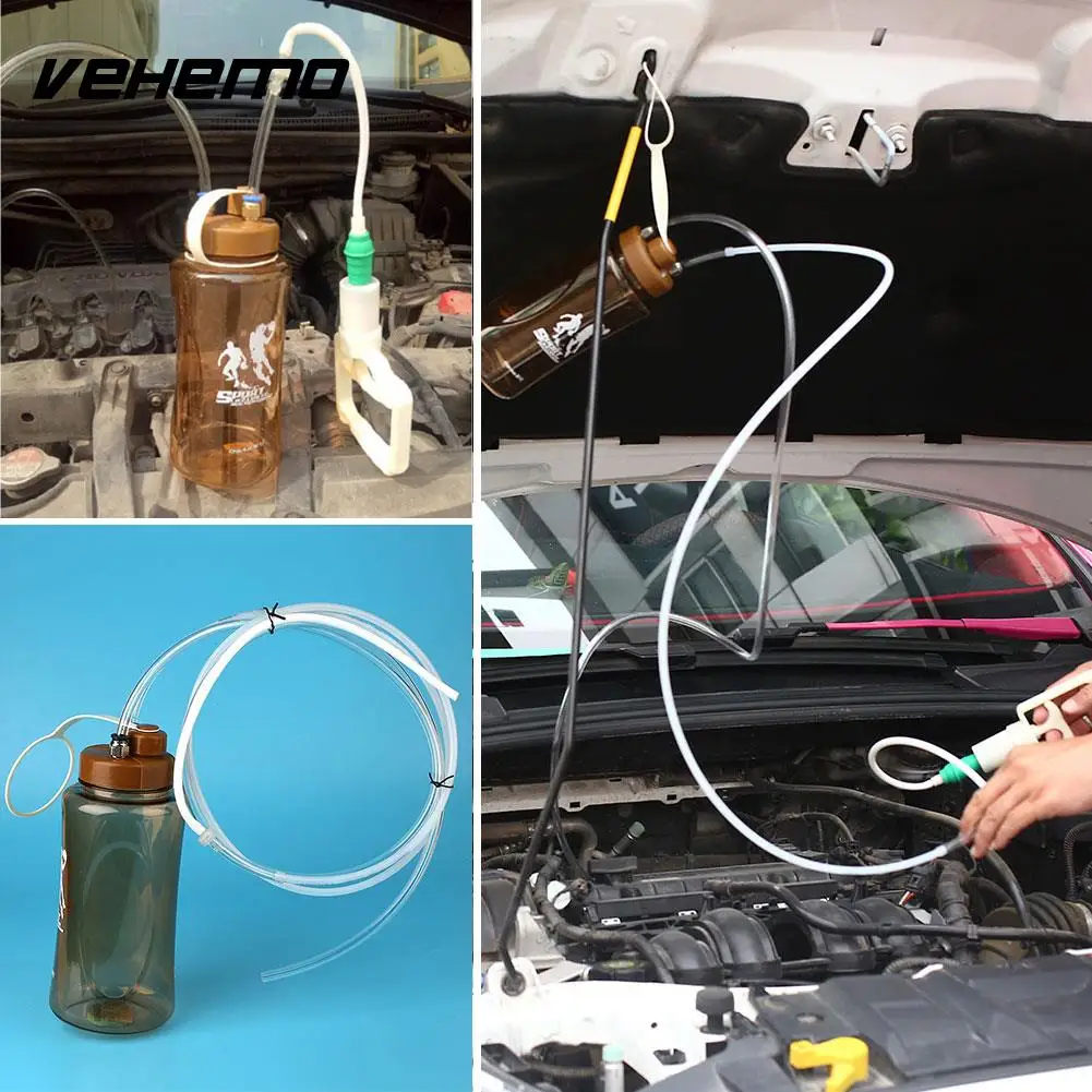 

Vehemo Car Auto Brake Manual Oil Exchange Fluid Replacement Pump Bleeder Hand Tool